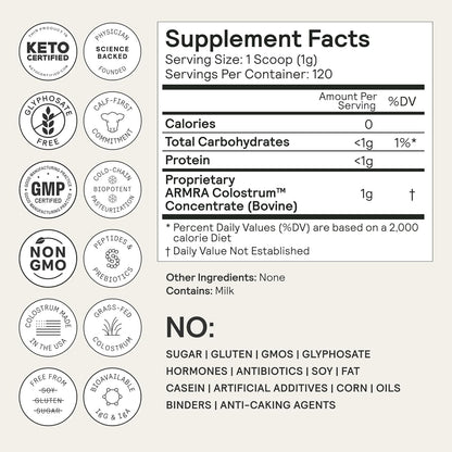 ARMRA Colostrum Powder